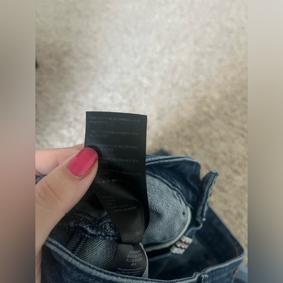 Anthropologie Pilcro High-Rise Moto Denim Leggings - Picture 14 of 16